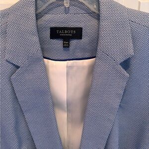 Talbots Blue Georgeous Blazer 16WP